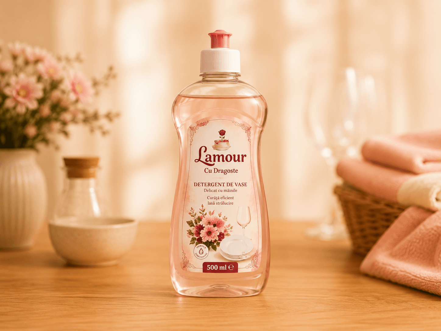 Detergent de vase LuminTehnica, 500 ml
