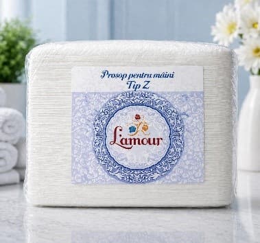 Șervețele tip Z, 1 str/25 mg Un set=200 buc.