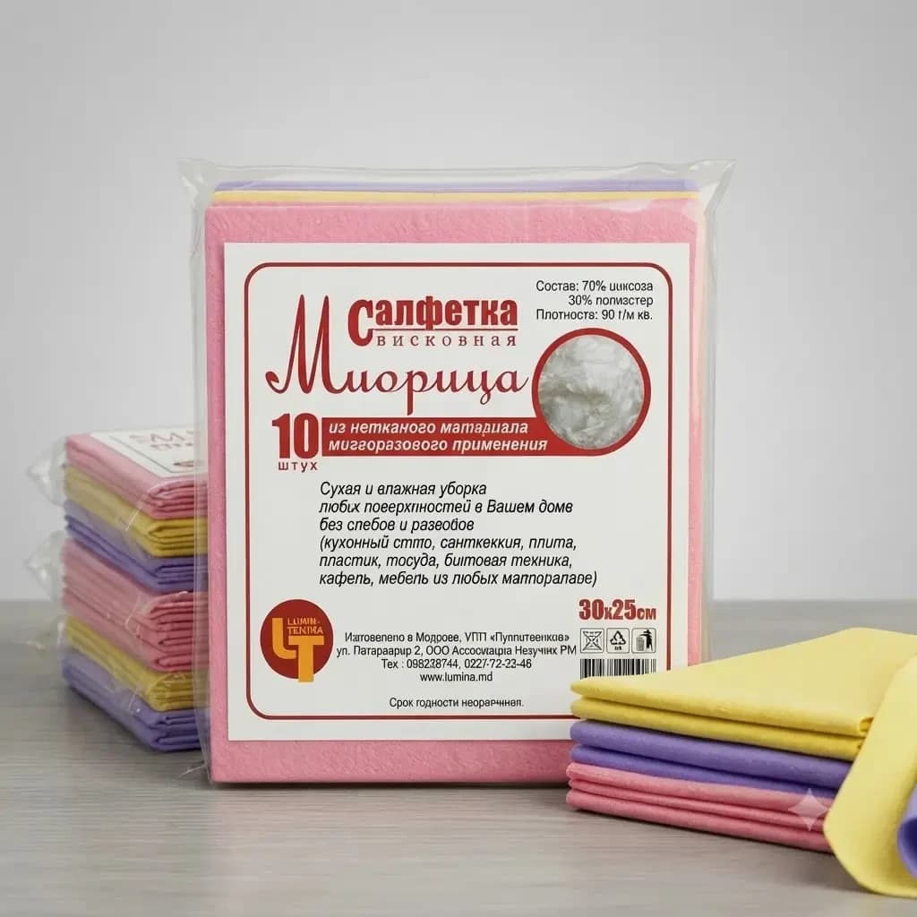 Servetelle din viscoza (10 buc)